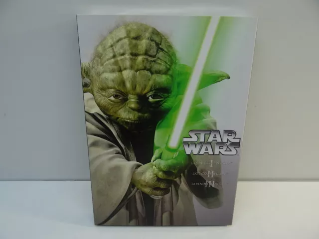 Star Wars Episodi I Ii Iii Minaccia Attacco Vendetta Sith 3  Dvd Sigillato-Fr-Z4