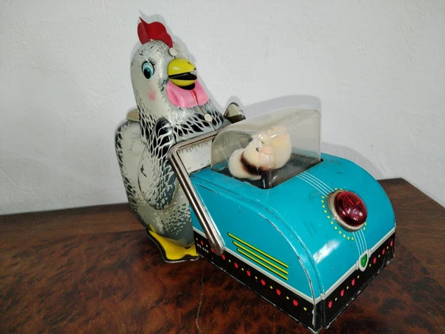 Jouet Ancien ML Martinan Larnaude – Voiture Tôle Auto Union – Années 1930