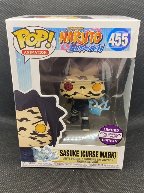 Sasuke Curse Mark Limited Edition Convention Exclusive Funko Pop Naruto 455