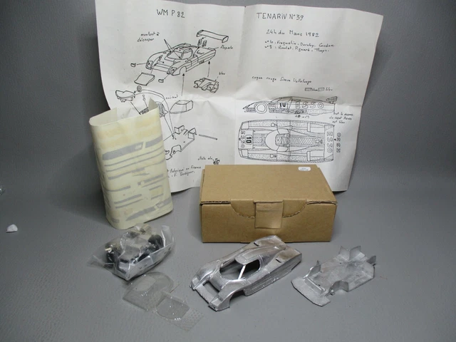 BIZARRE WM PEUGEOT P82 TURBO LE MANS 1982 EN BOITE 1/43 AG M10