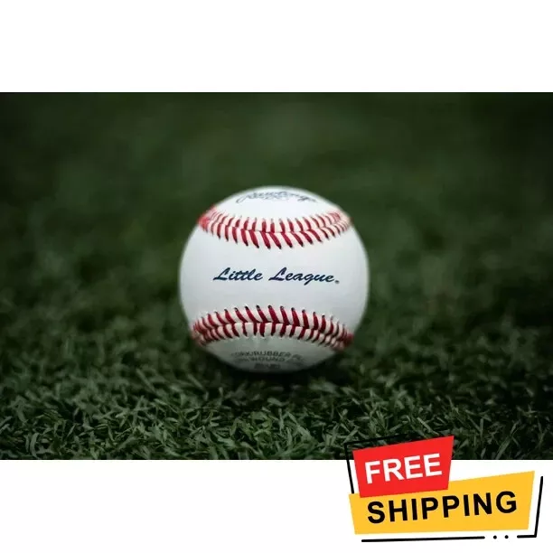 Rawlings 2022 RLLB1 Little League Competition Grade Youth Baseballs, 12 Count Rawlings 2022 RLLB1 Little League Competition Grade Youth Baseballs, 12 Count