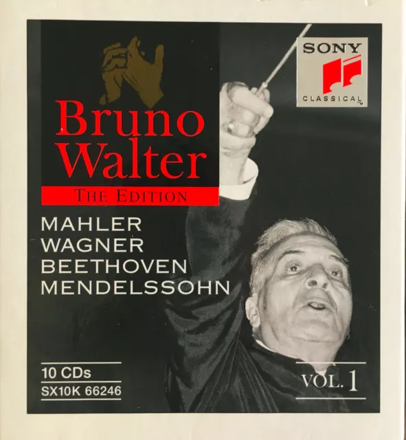 Bruno Walter・The Edition Vol. I・Box-Set・10CD・Media NM!・Very rare!