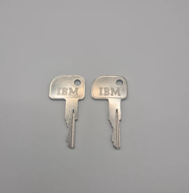 IBM OEM 9957 Keys For Cash Drawers – Set Of 2 – For Keyboards, Displays, Locks