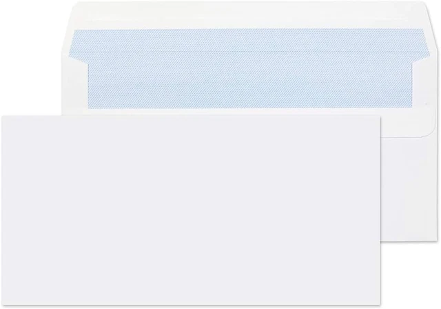 Buste autosigillanti Blake Purely Everyday DL 110 x 220 mm 80 gm FL2882 bianche -