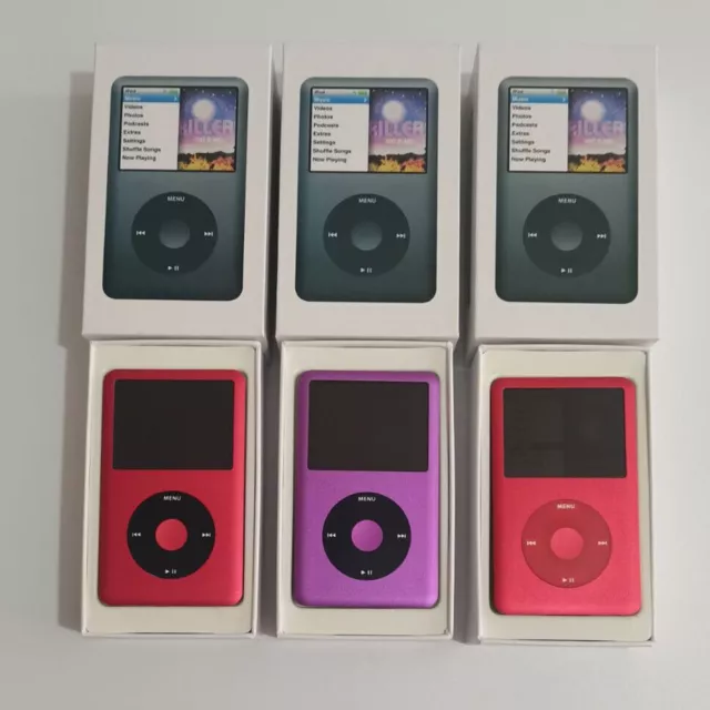 LATEST,Apple iPod Classic 7th Gen(2TB/1TB/512/256/160 )2000mAh,Sealed-All Colors 3