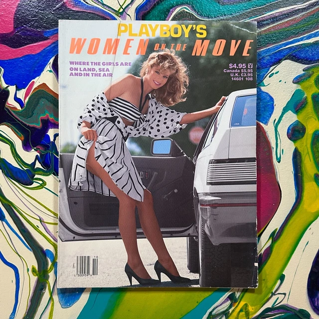 VINTAGE PLAYBOY WOMEN on the Move 1988 LN Laurie Carr Newsstand Special ...