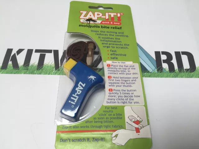 Zapperclick ZAP IT Mosquito/Insect Bite Itch Relief Holiday Travel Gadget