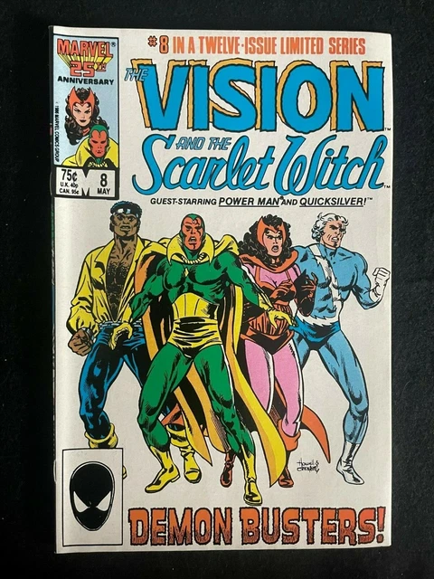 Vision and the Scarlet Witch #8 v2 1986 Limited Series Marvel Comics