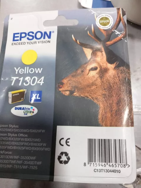 C13T13044020 - cartuccia d'inchiostro originale a pigmenti - colore giallo - p