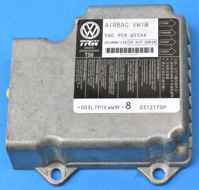 VW PASSAT ESTATE Airbag Control Module Unit ECU 5N0959655AA Index 24 £
