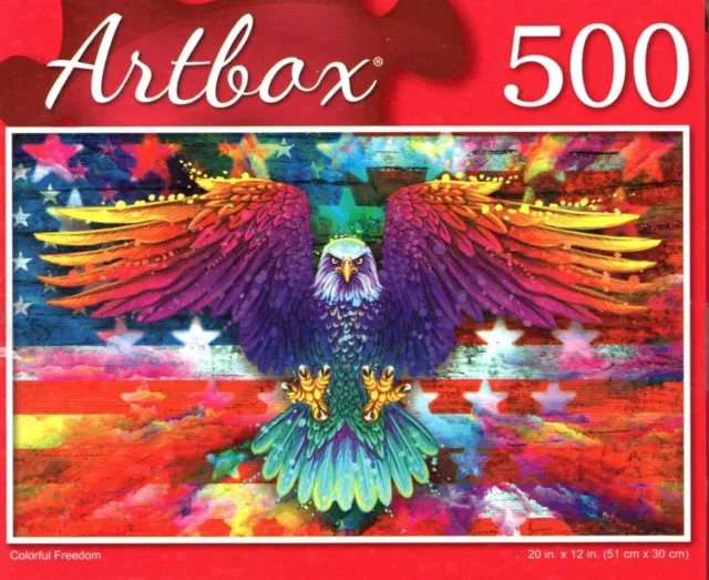 Colorful Freedom - 500 Pieces Jigsaw Puzzle