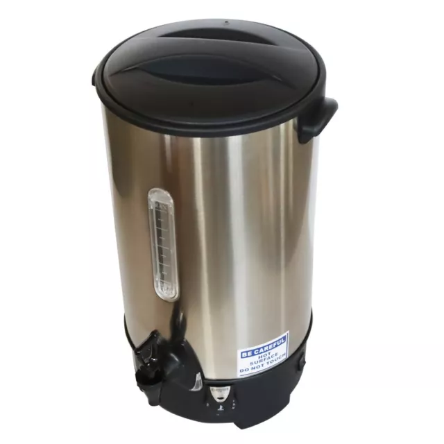 110V Commercial Hot Water Dispenser 35L Stainless Boiler 9 Gallon Water Heater