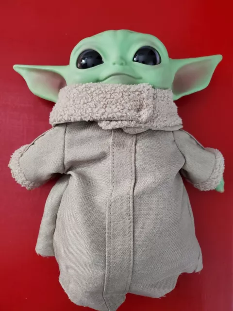 Star Wars Mandalorian The Child 11" Plush Baby Yoda Grogu Doll Mattel 2020