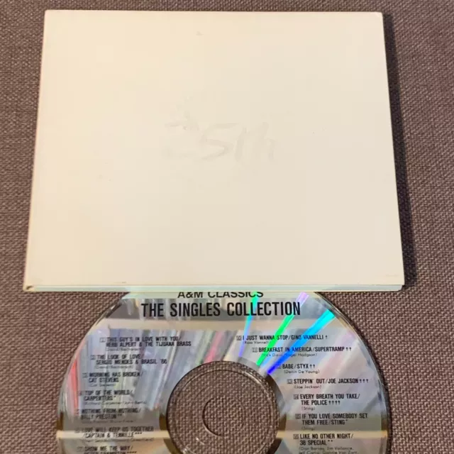 Promo-only A&M Classics The Singles Collection JAPAN CD DAD-6 The Police Sting