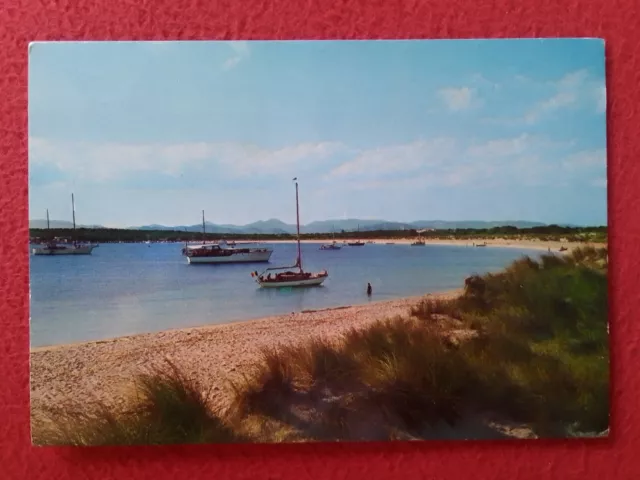 Postal Post Card Balearic Islands Formentera Playa Del Espalmador, Beach Plage..