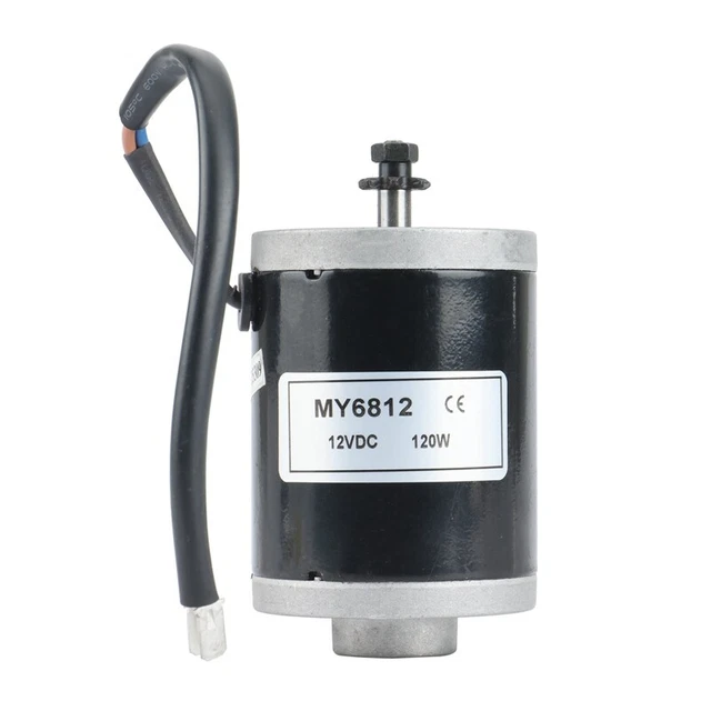 Moteur Électrique MY1025 12V 250W - 2750rpm - Pour Scooter, Vélo Électrique - Aluminium