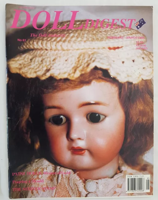 Australian Doll Digest Magazine February March 1996 No. 61 Patsy Dolls Vintage