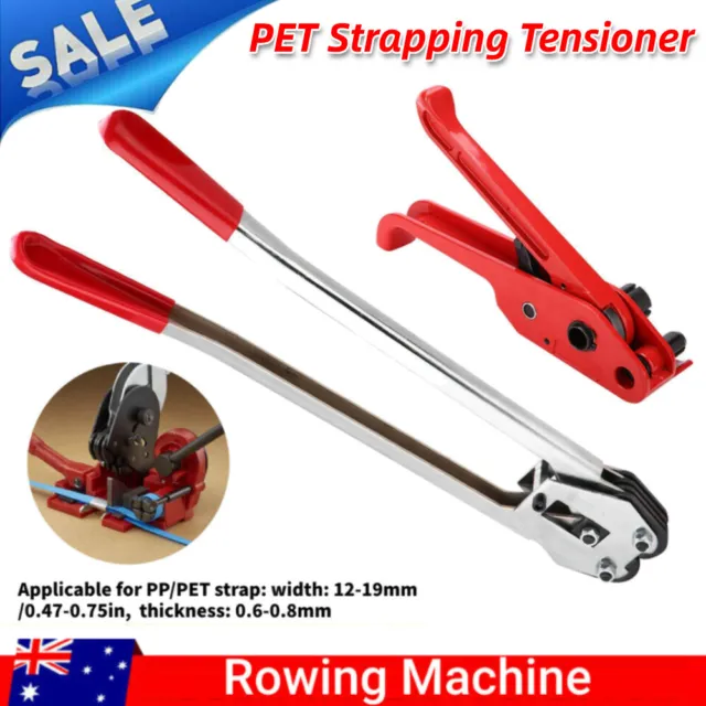 Heavy Duty Pallet Packaging Strapping Banding Kit Tensioner Tool Sealer & Coil