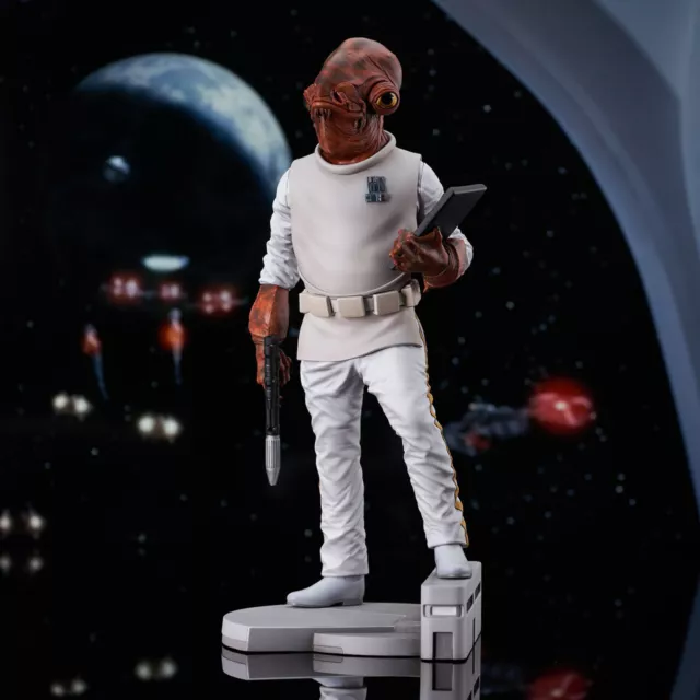 Gentle Giant Milestones Star Wars Return Of The Jedi Admiral Ackbar 1/6 Statue 3