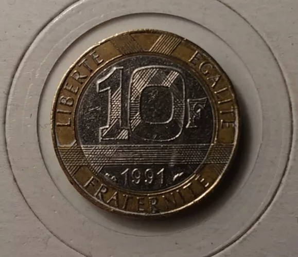 10 FRANCS GENIE DE LA BASTILLE de 1991