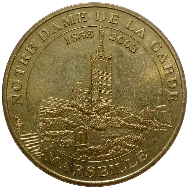 Médaille / Jeton Arthus Bertrand - Notre Dame De La Garde Marseille