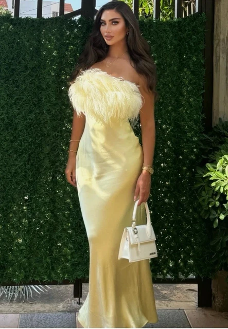 dresses with long sleeves and high neck Ever-Pretty Inclusive Plus Size Glitter V-Neck Pleated Long Sleeve Midi Summer Formal Wedding Guest Dress