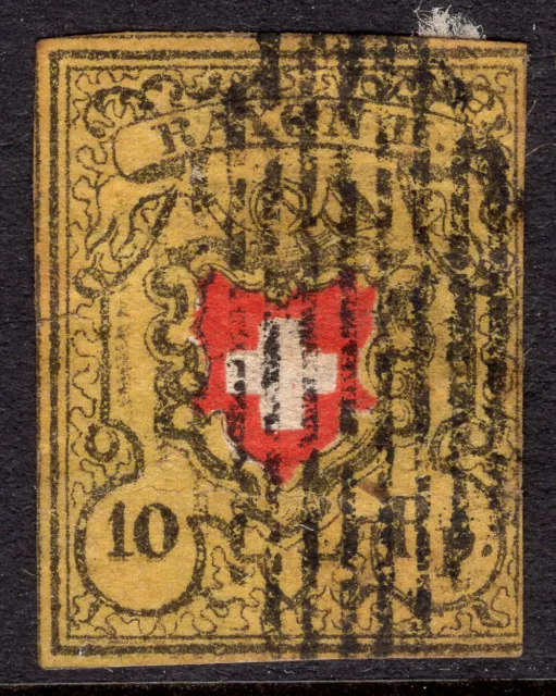 Schweiz, Suisse, Switzerland, Rayon II, Type 15 B1R, 1850, 8II/16II, 520.-! DP