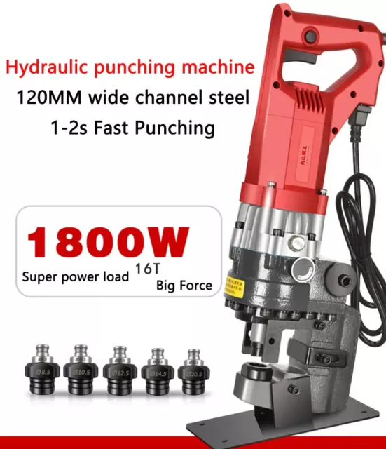 Hydraulic Punching machine Angle steel Channel steel  Hole Cutting Puncher