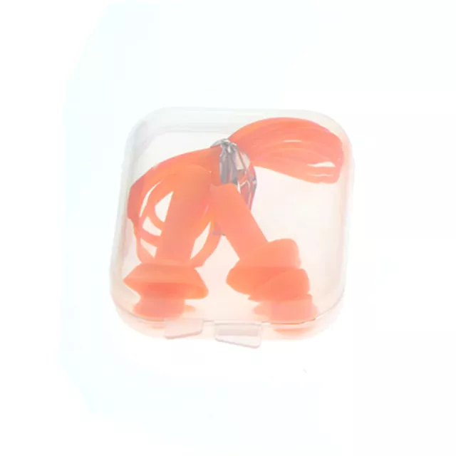 Confezione da 10 tappi per le orecchie con filo Tappi per le orecchie silicone