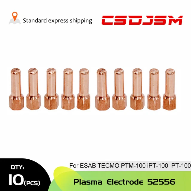 10pk 52556 Electrode For Everlast,Longevity,TECMO ESAB PTM-100 iPT-100 PT100