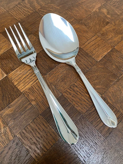 1 x Serviergabel + 1 x Servierlöffel Paloma Picasso Pearl Villeroy & Boch