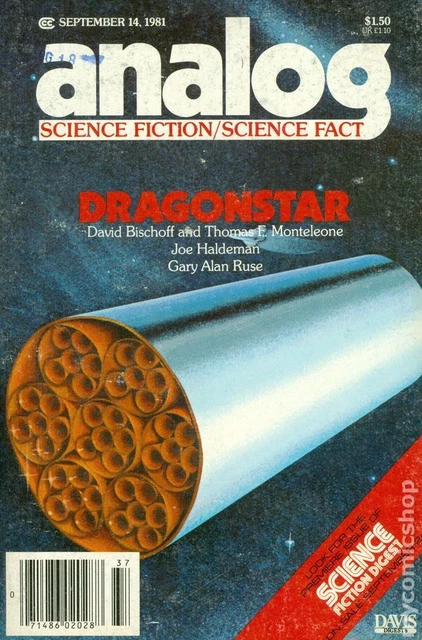 Analog Science Fiction/Science Fact Vol. 101 #10 VG 1981 Stock Image Low Grade