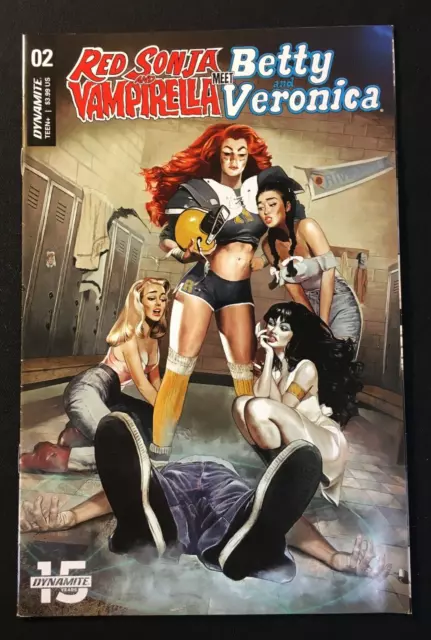 Red Sonja and Vampirella meet Betty and Veronica 2 Variant Fay Dalton Archie V 1