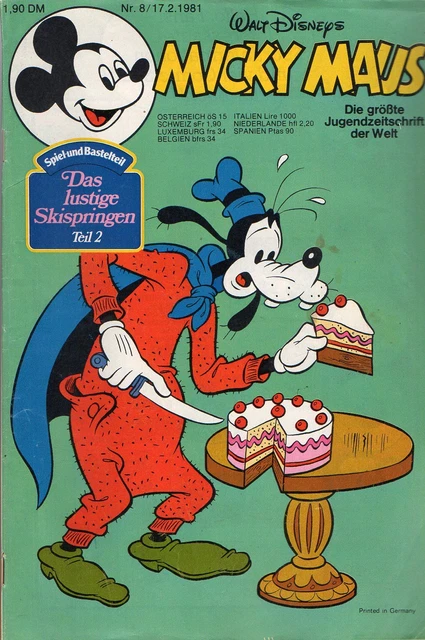 Micky Maus   Sie Wählen 1 Heft aus 1981  ab 5 auktionen portofrei