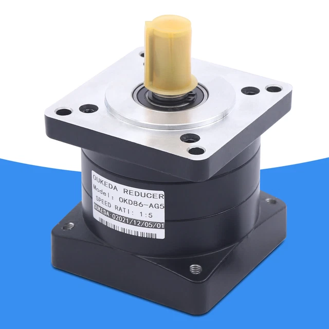 Nema 34 Planetary Gearbox Speed Reducer Gear Head 5:1 14mm Shaft Stepper Motor