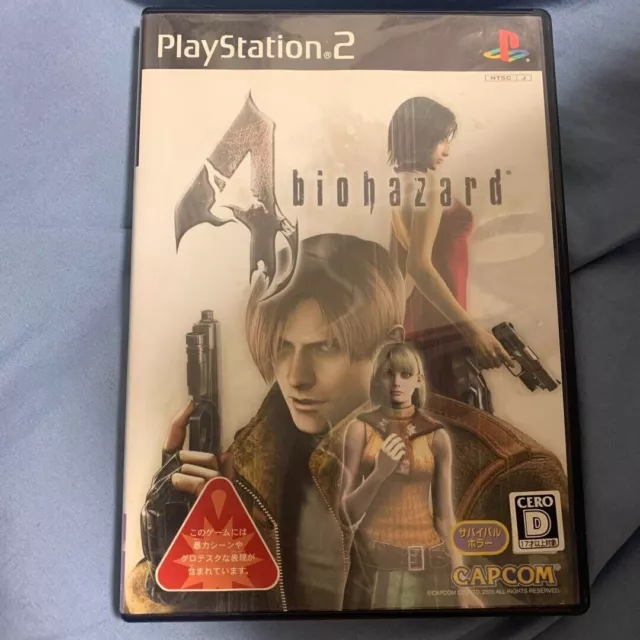 PS2 PlayStation 2 Resident Evil 4 BIOHAZARD 4 From Japan used