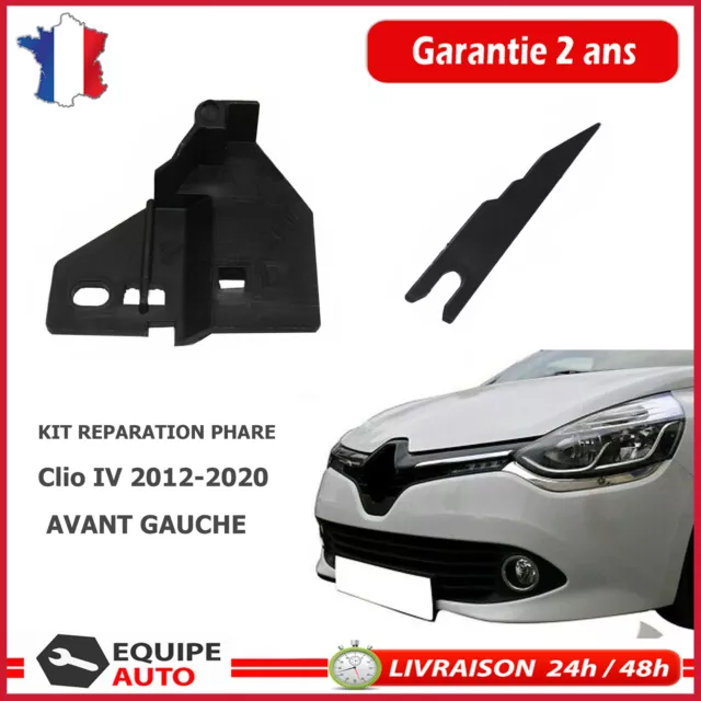 KIT FIXATION OPTIQUE Phare Avant Gauche prévu pour Renault Clio 4 de 2012 à  2020 EUR 15,90 - PicClick FR