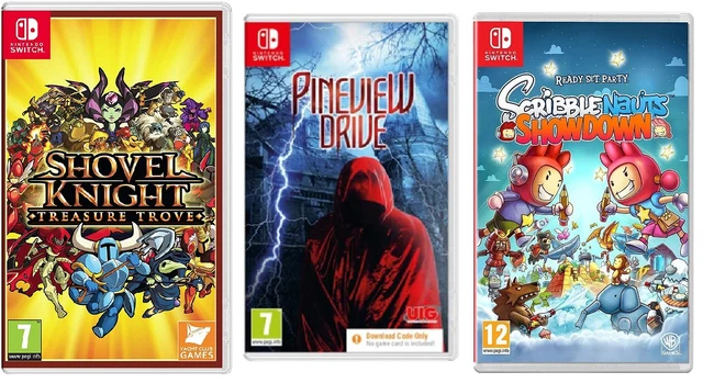 3 Switch Games + 15 Official Nintendo Gadgets