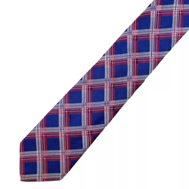 Team GB Tie Thomas Pink Olympics Sports Mens Tie Red Blue White Silk Tie