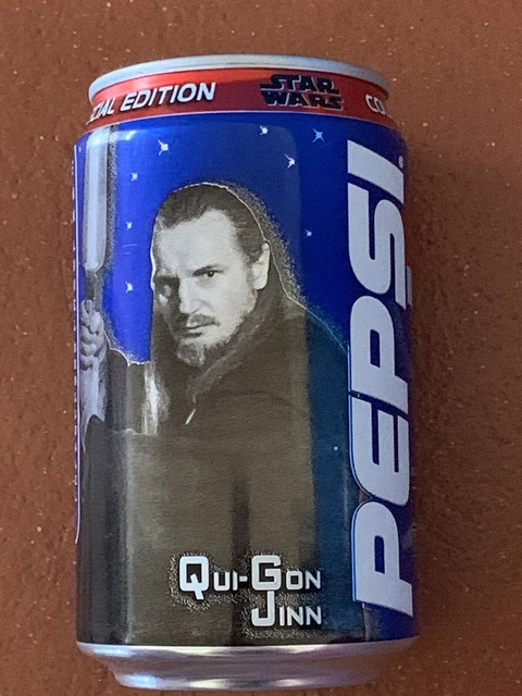 Lattina PEPSI COLLEZIONE STAR WARS EPISODIO 1 Qui Gon Jinn