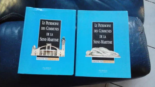 Le Patrimoine Des Communes De Seine-Maritime Tomes 1 Et 2 Ed Flohic