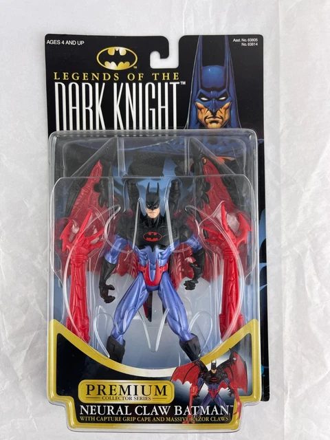 Legends Of The Dark Knight Neural Claw Batman Figure Kenner 1996 NEW Sealed Card