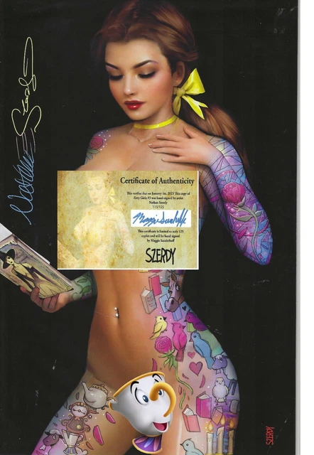 Zirty Girlz #3 BELLE Variant R Cosplay cover by Nathan Szerdy NM