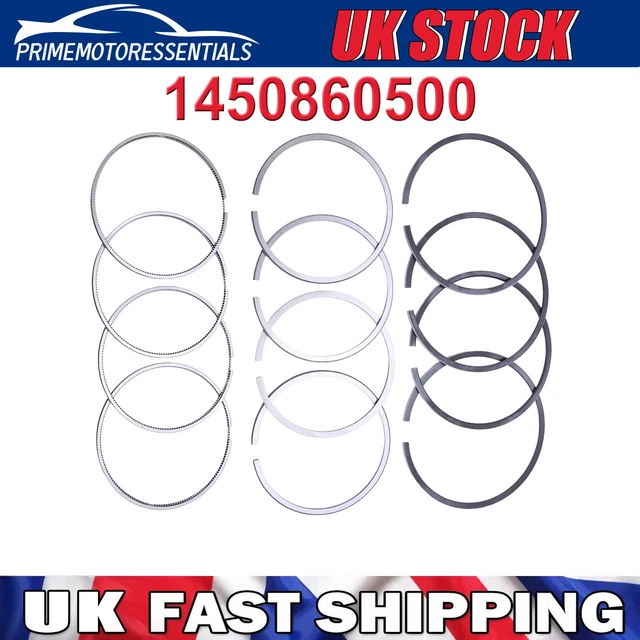 Ford Transit Mk6 2000-2006 Piston Rings 2.4 Rwd Tddi/Tdci
