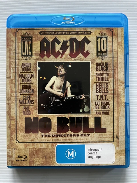 BLU RAY - AC/DC NO BULL The Directors Cut (2008) Region Free