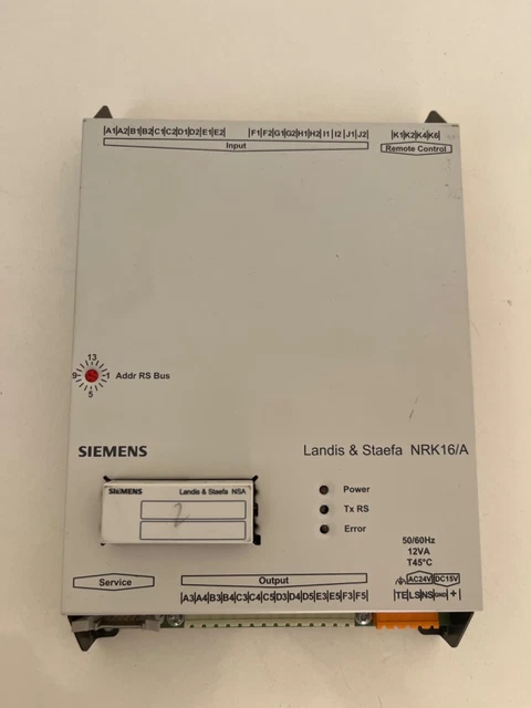 Modulo Di Uscita Taglio Di Fase Landis &amp; Staefa / Siemens NKOALH - 40W, Prodotto In Svizzera