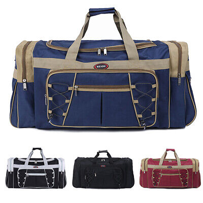 Men Women Large Duffle Bag Travel Luggage GYM Sport Handbag Waterproof 72L Tote