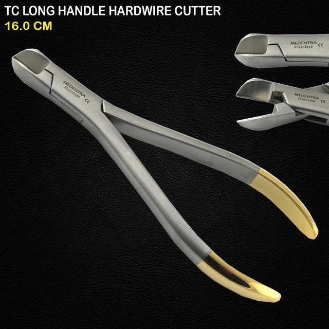 ORTHODONTIC TC LIGATURE Cutter Hard wire Pliers Ligature Archwire Long