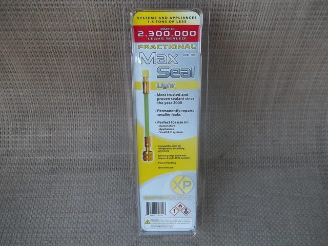 1.5 TON OR LESS  Xantus Products 20-105 Max Seal   Direct Inject AC Leak Sealant