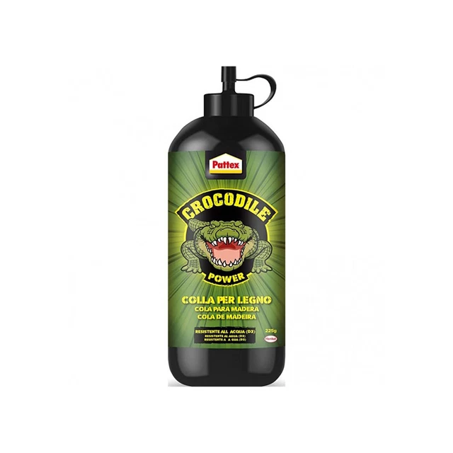 Pegamento para de Madera Crocodile Pattex Extraforte Resistente Agua 225grammi